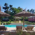 Roulotte O Bois D'mon Coeur Tatil parkı Bussac-Foret