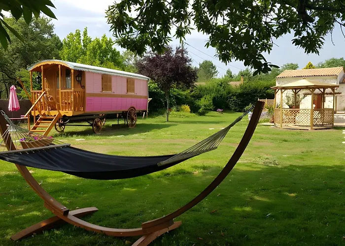 Roulotte O Bois D'mon Coeur Semesterpark *