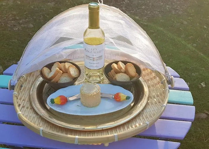 Roulotte O Bois D'mon Coeur Semesterpark Bussac-Foret